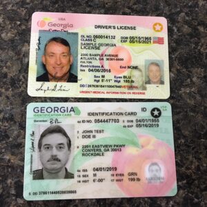 Georgia Driver's License