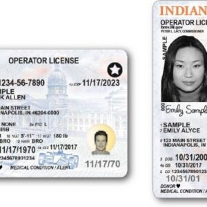 INDIANA Driver's License