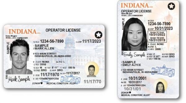 INDIANA Driver's License
