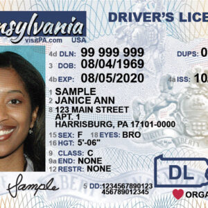 Pennsylvania Driver's License